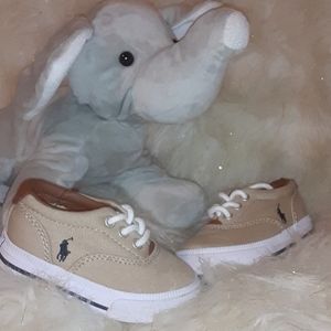 Polo Ralph Lauren Khaki shoes (toddler 5)